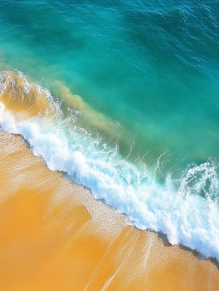 Beach With Waves