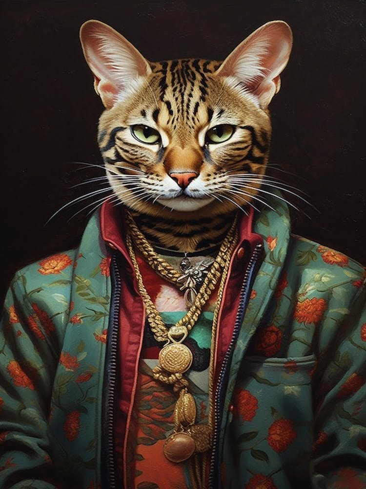 Gangster Cat Savannah