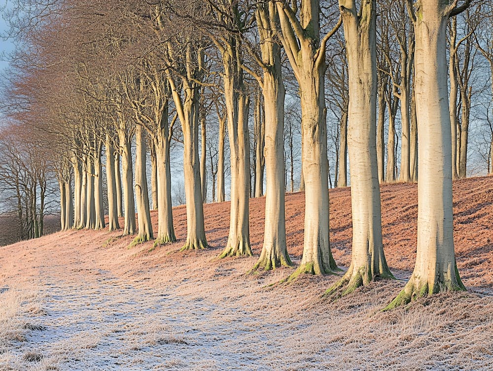 Arbres Givreux