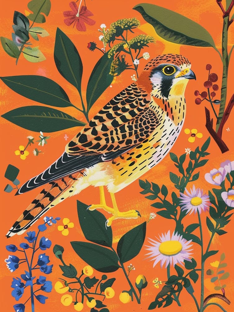 Spring Birds American Kestrel 4