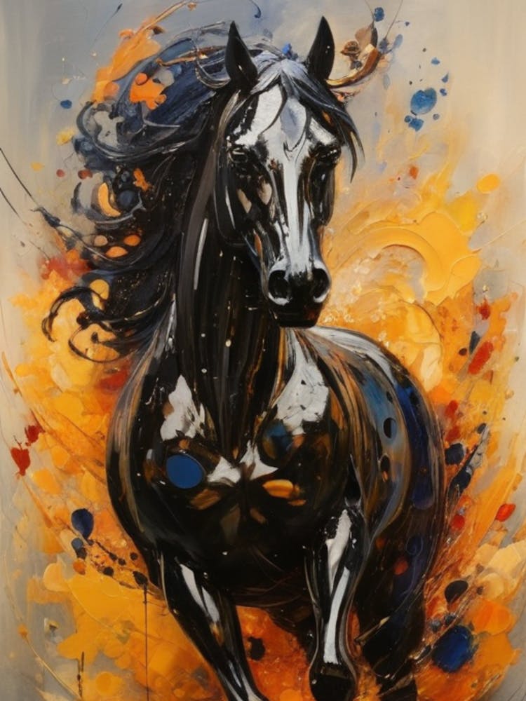 Horse berber moroccan