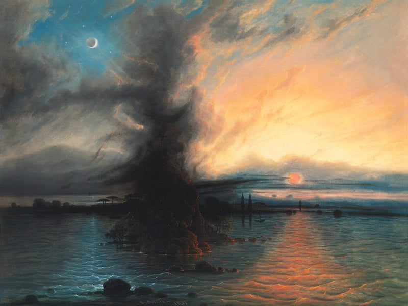 The Rock Of Salvation; Samuel Colman