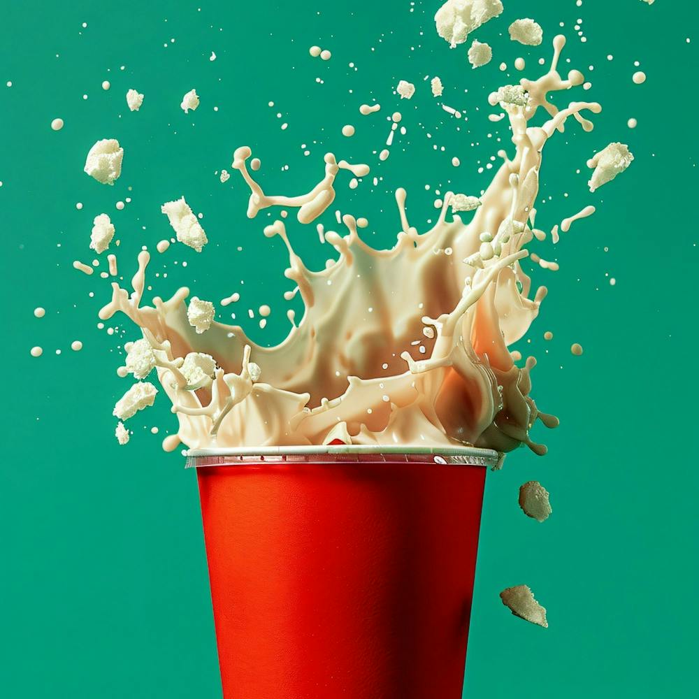 Splashing Milk