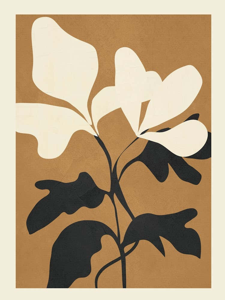 Abstract Modern Flowers 1