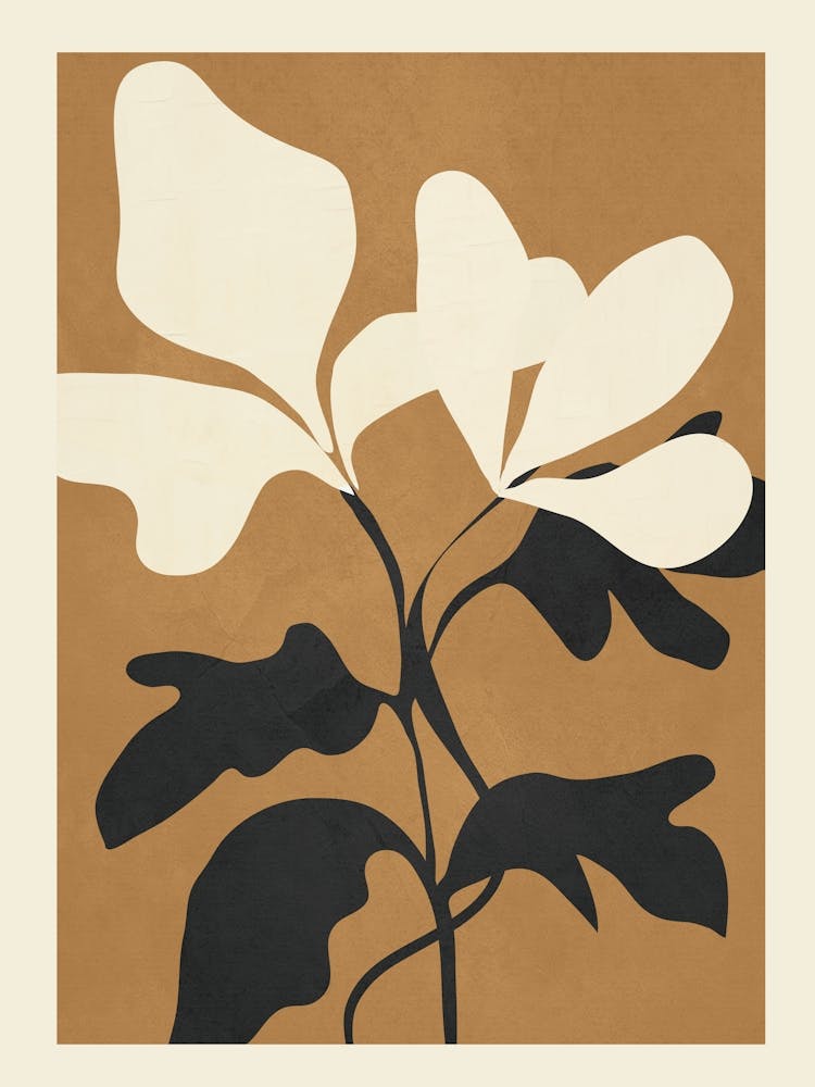 Abstract Modern Flowers 1