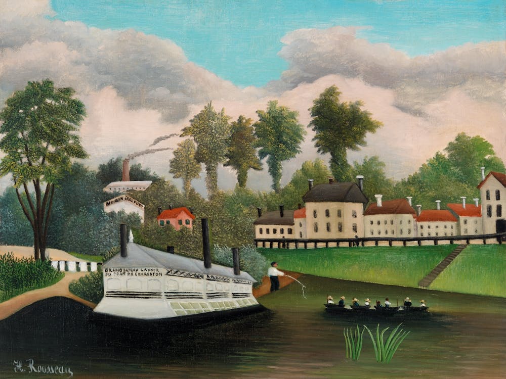 The Laundy, Henri Rousseau