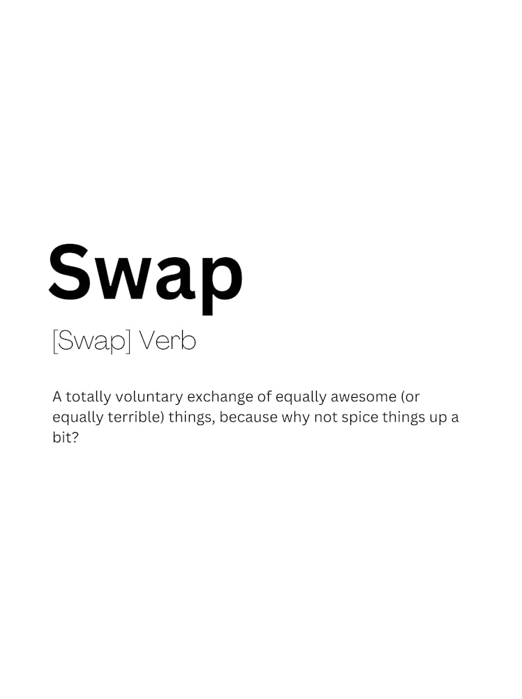 Swap Definition Meaning