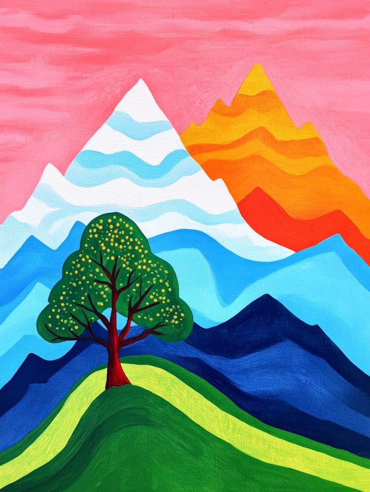 Tree In The Mountains 2