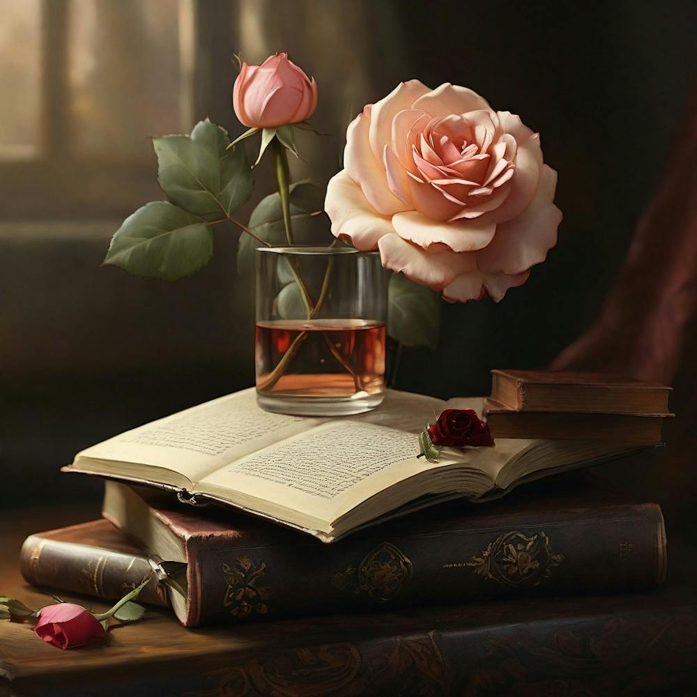 Roses And Books