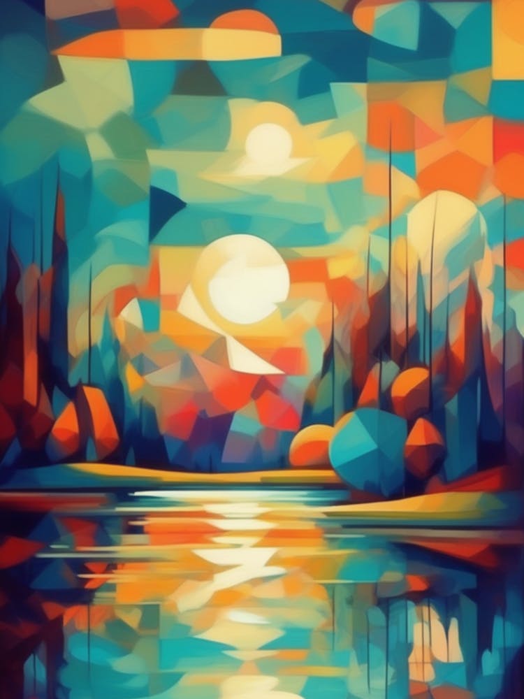 Abstract Landscape Painting 2
