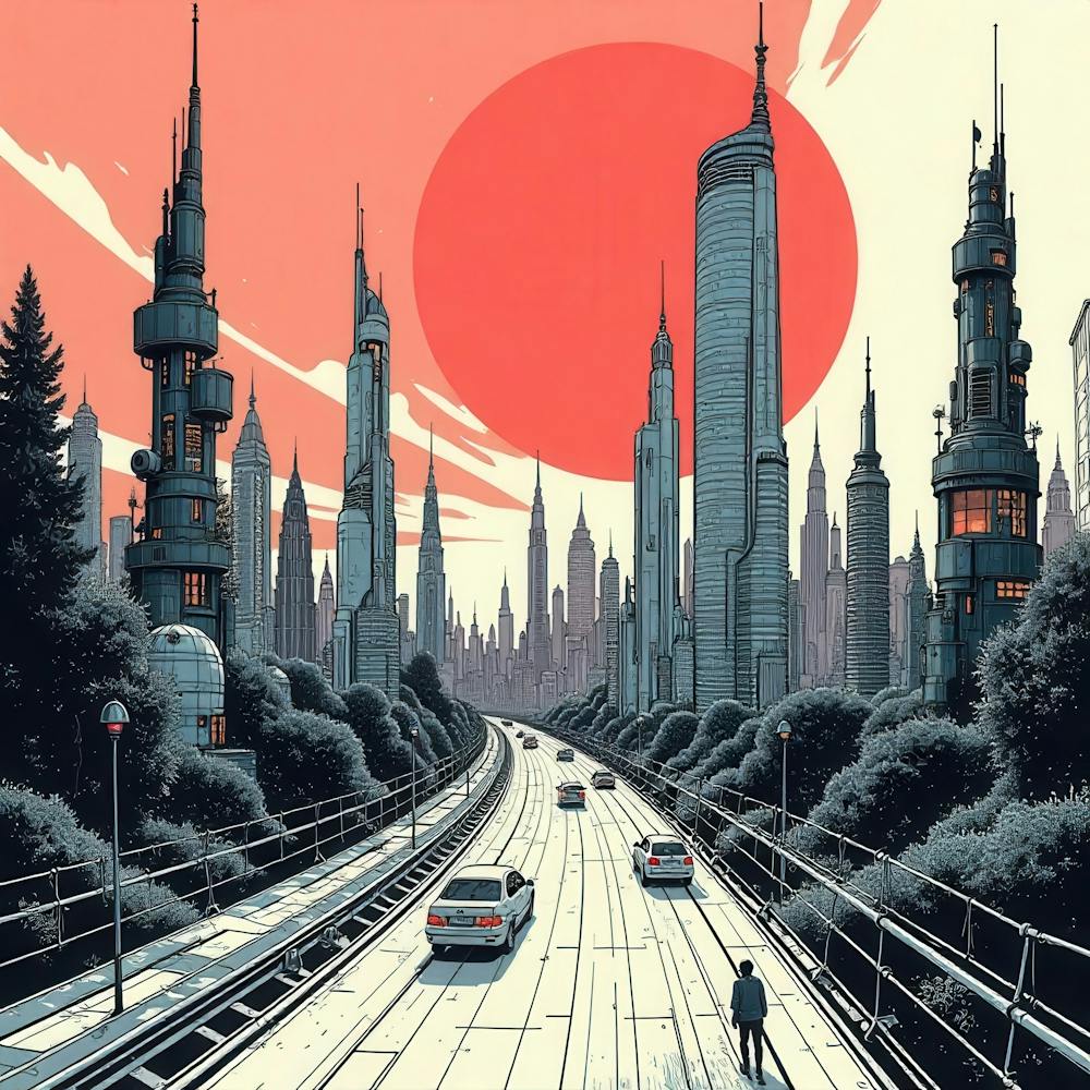 Futuristic Cityscape 5