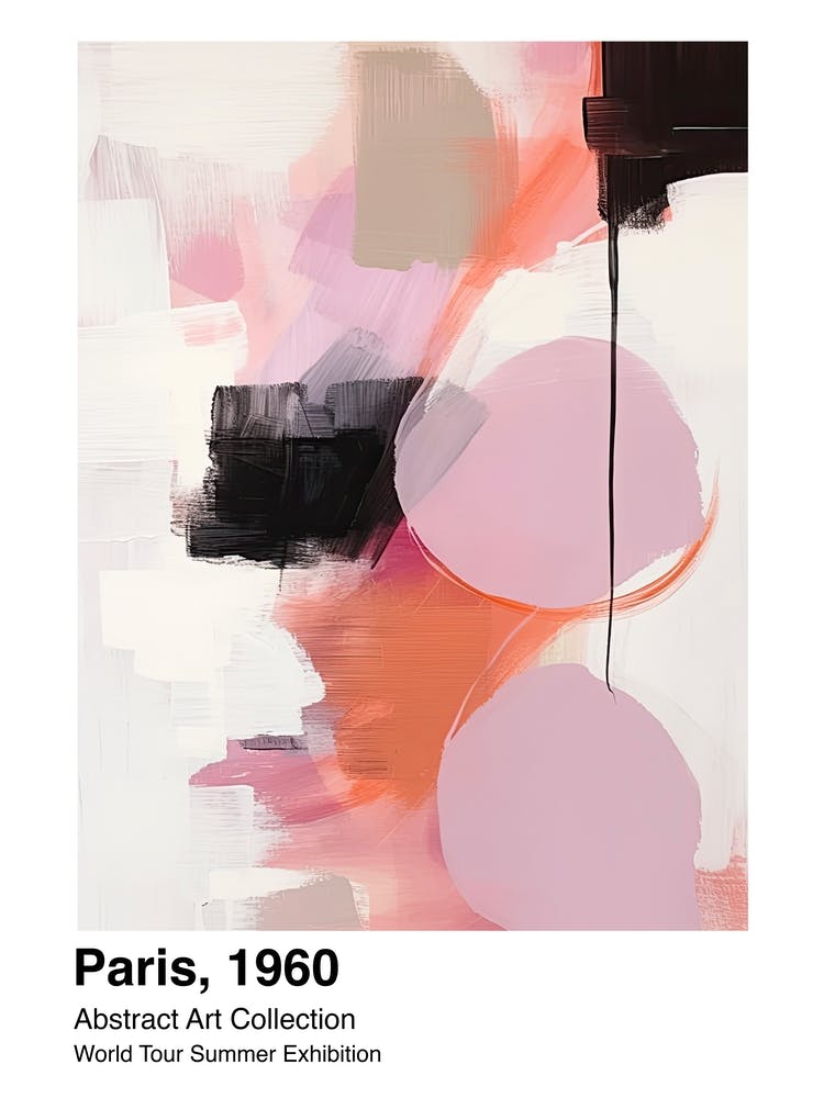 World Tour Exhibition, Abstract Art, Paris, 1960 7