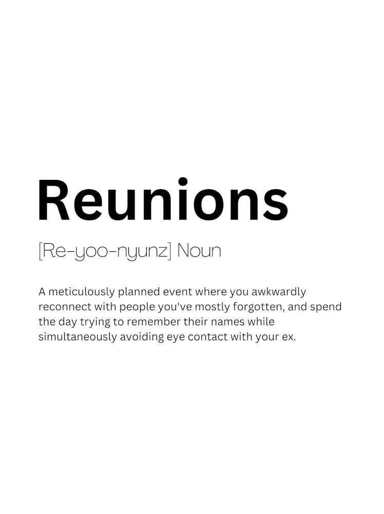 Reunions Definition Meaning 1