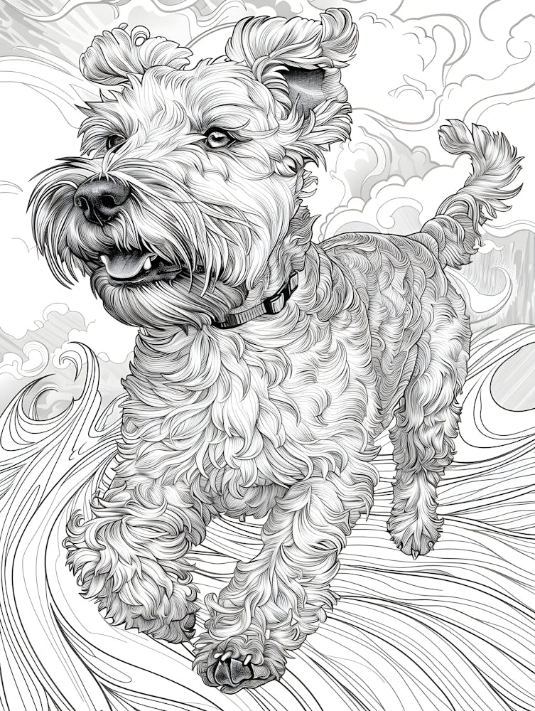 Terrier Running