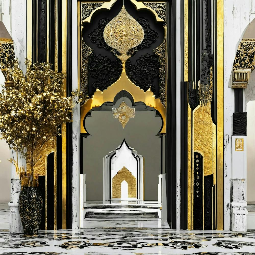 +Gold Colors Mixed With White And Black+This Is Al (2)