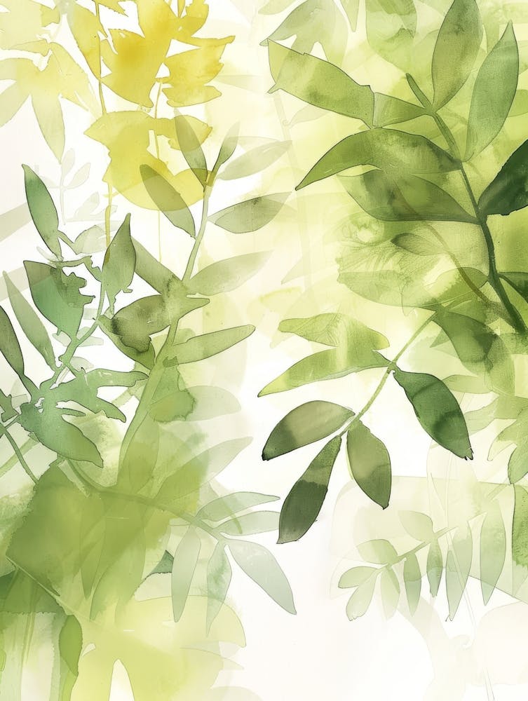 Aquarellblätter