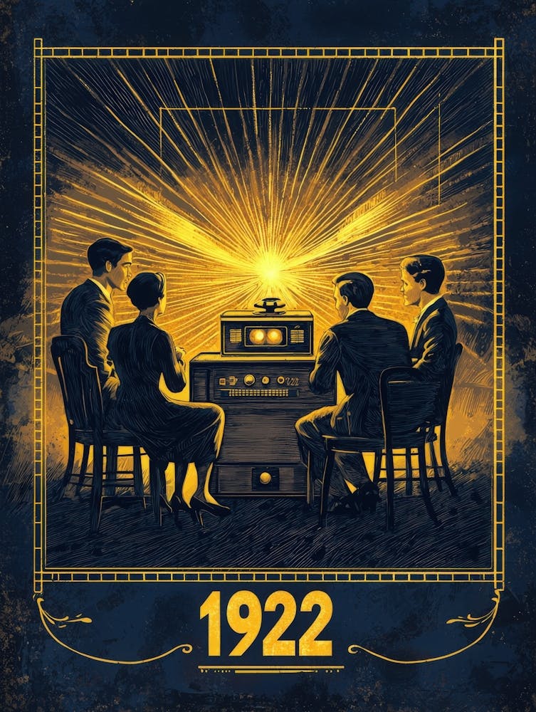 Aihrgdesign A Vintage Technology Poster Celebrating The Radio 362f9be7 B55b 4a43 8033 0302f2a1b562 1