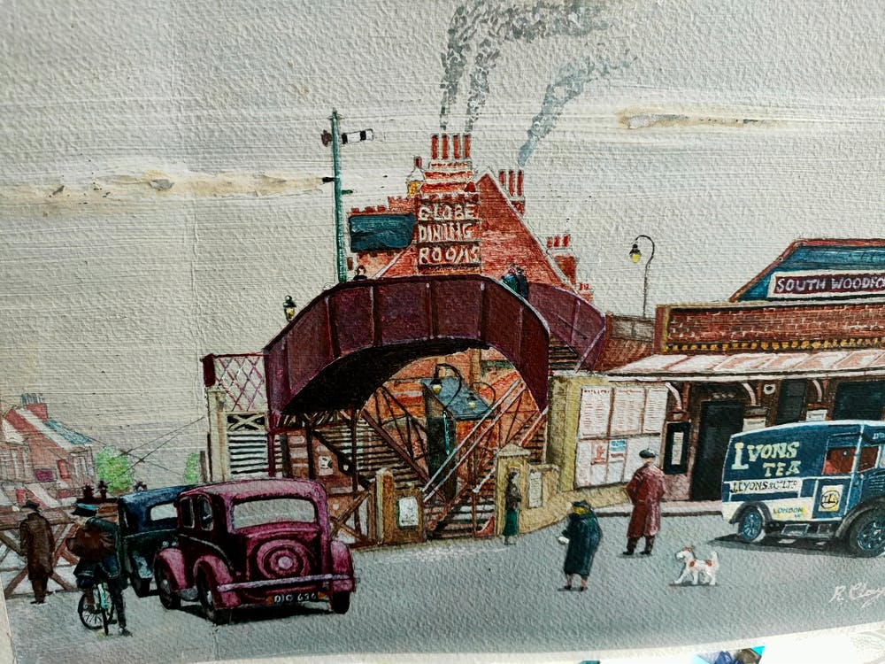 Waiting at the crossing 2