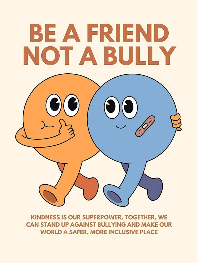 Be A Friend Not A Bully