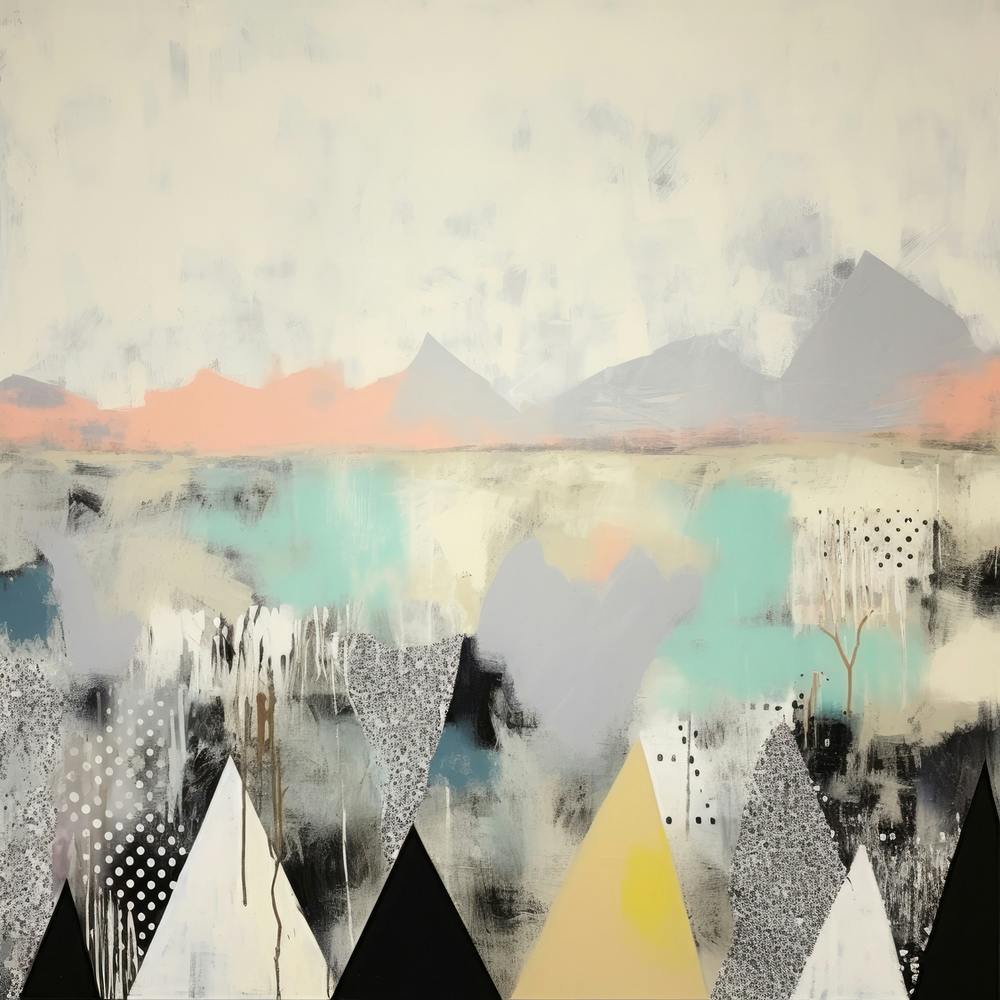 Abstract Mountainscape 3