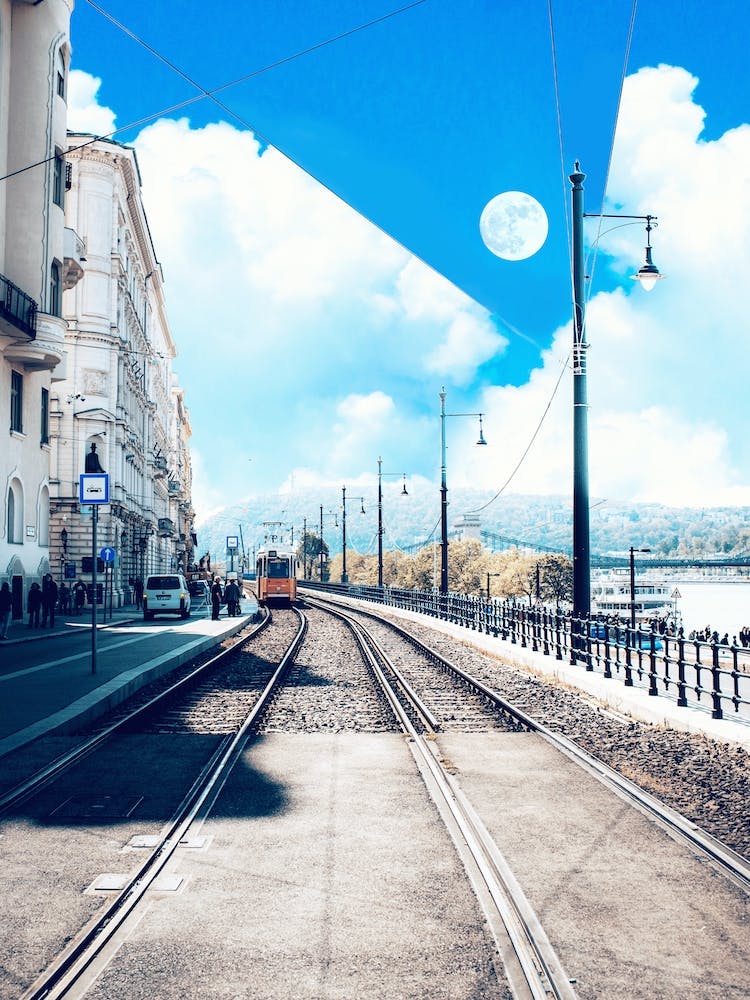 Train Tracks In Ljubljana