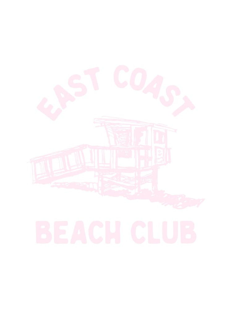 East Coast Beach Club - Light Pink