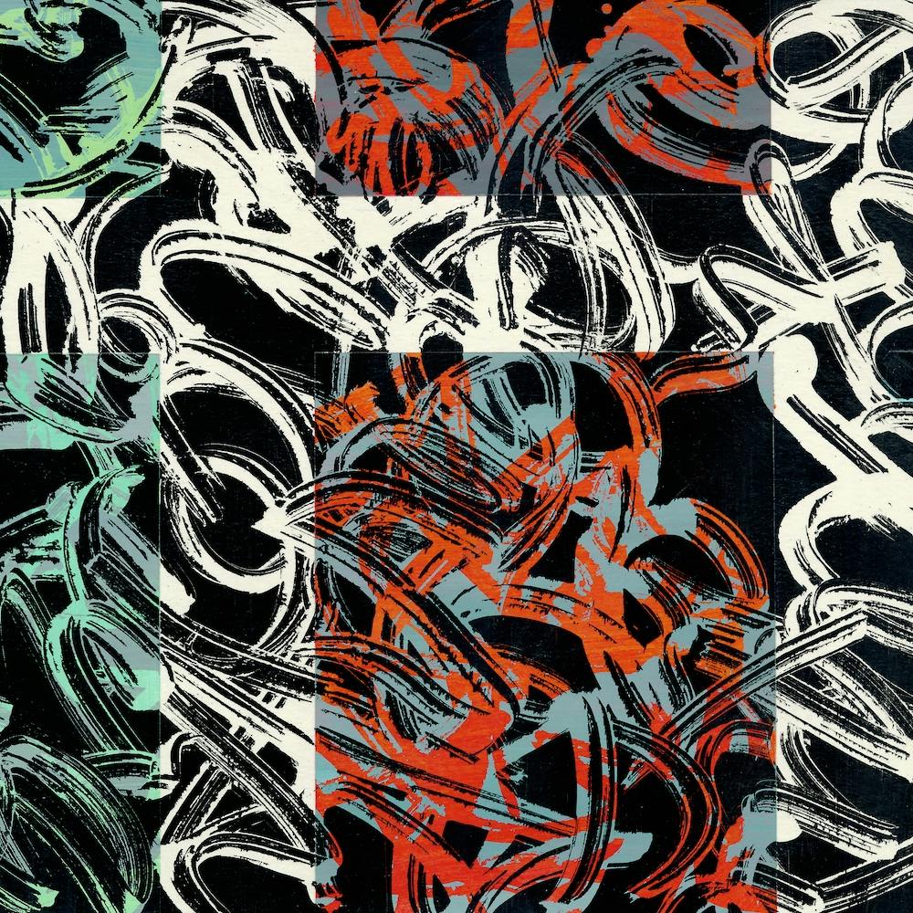 Graffiti Red And Green