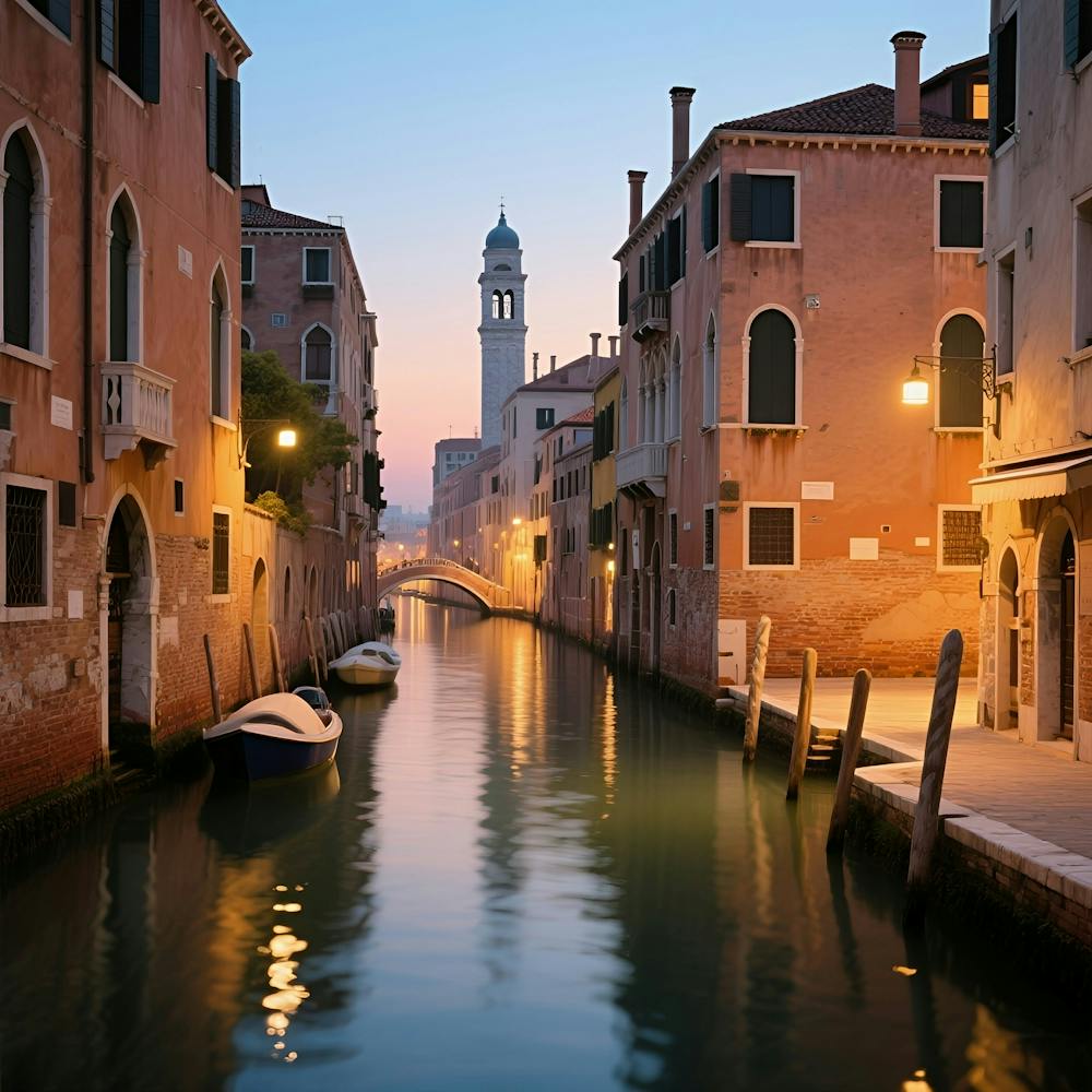 Venice At Dusk