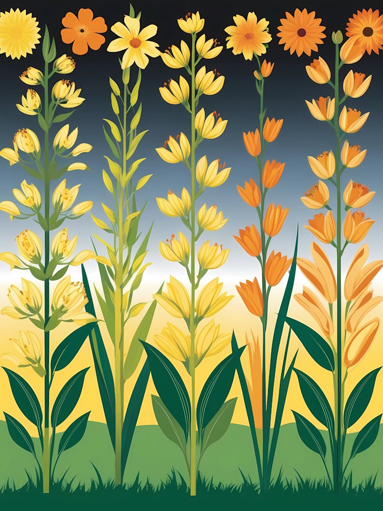 Wildflowers Vector