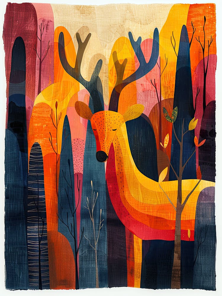 Mystic Composition Matisse Style