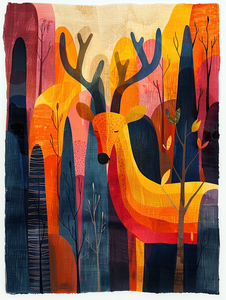 Mystic Composition Matisse Style