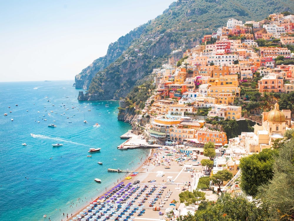 Love Summer On Positano Beach