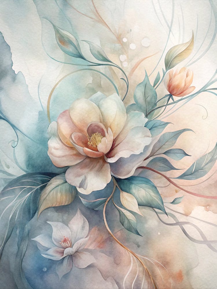 Watercolor Floral Painting