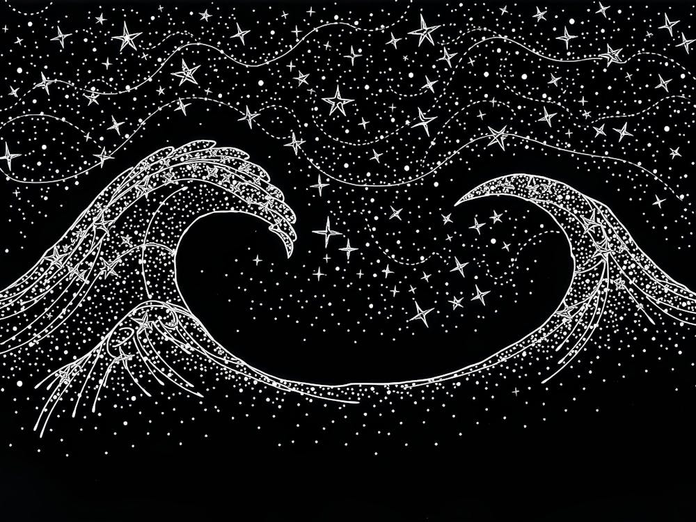 Flux Schnell Intricate Black And White Handdrawn Illustration 3