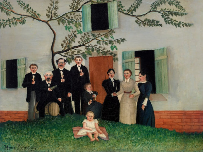 The Family (La Famille), Henri Rousseau