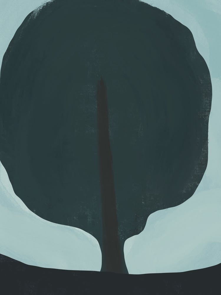 Tree alone