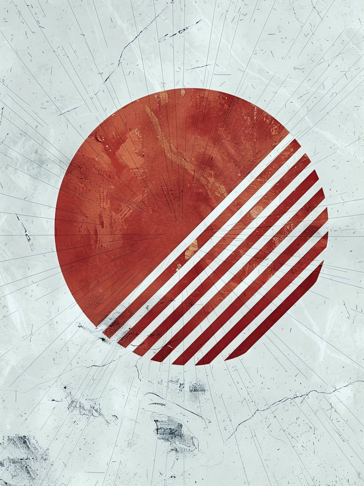 Sun 67575443322, Minimalist, Bauhaus