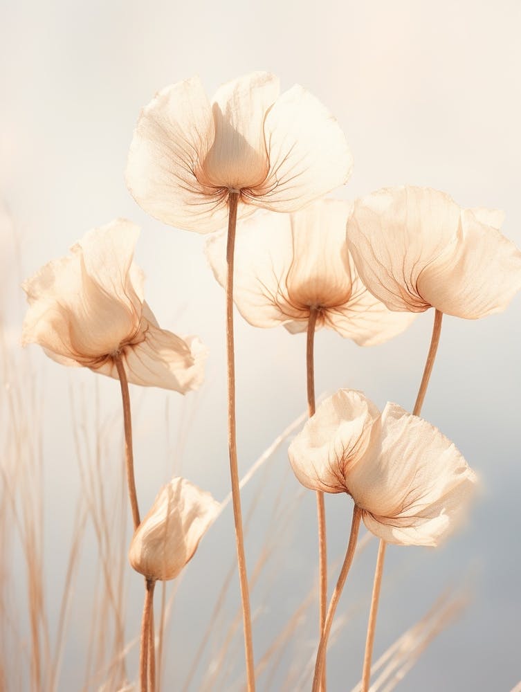 Boho Dried Flowers Flamingo Flower 2