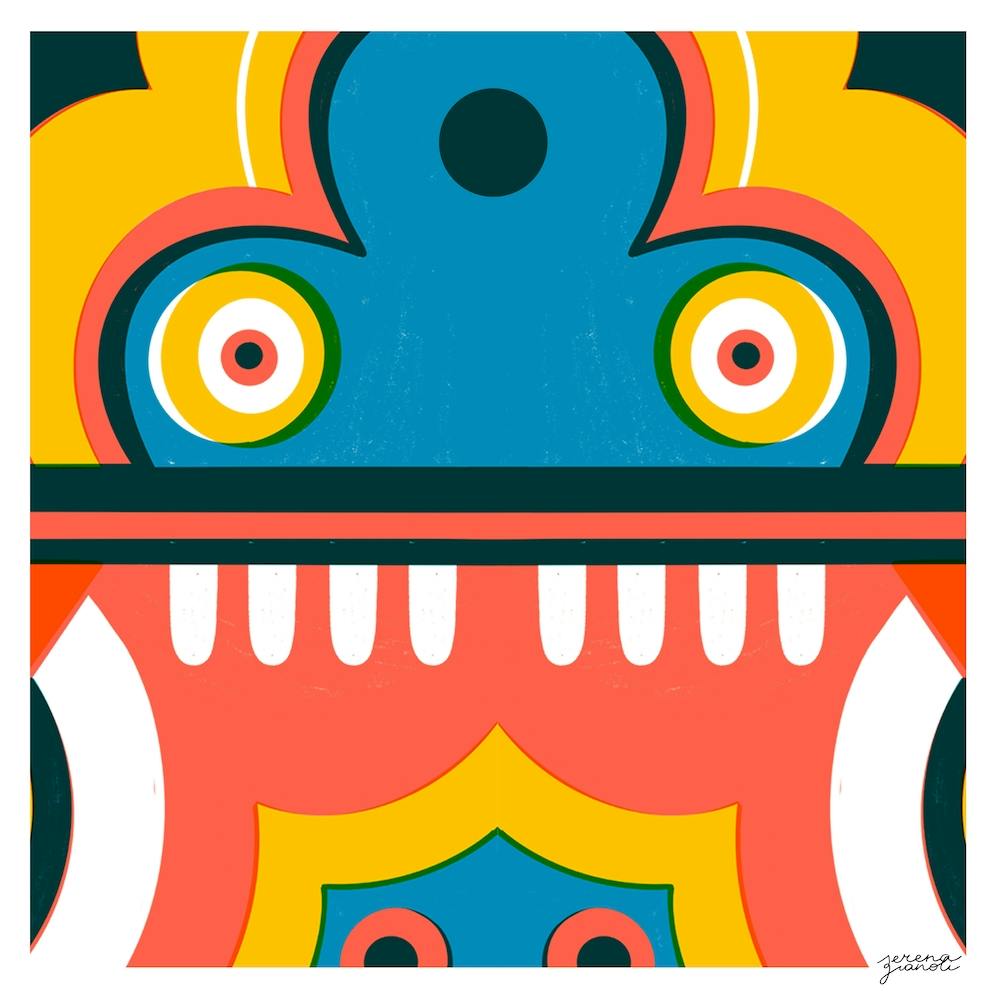 Rgb Monster Rubeus Square