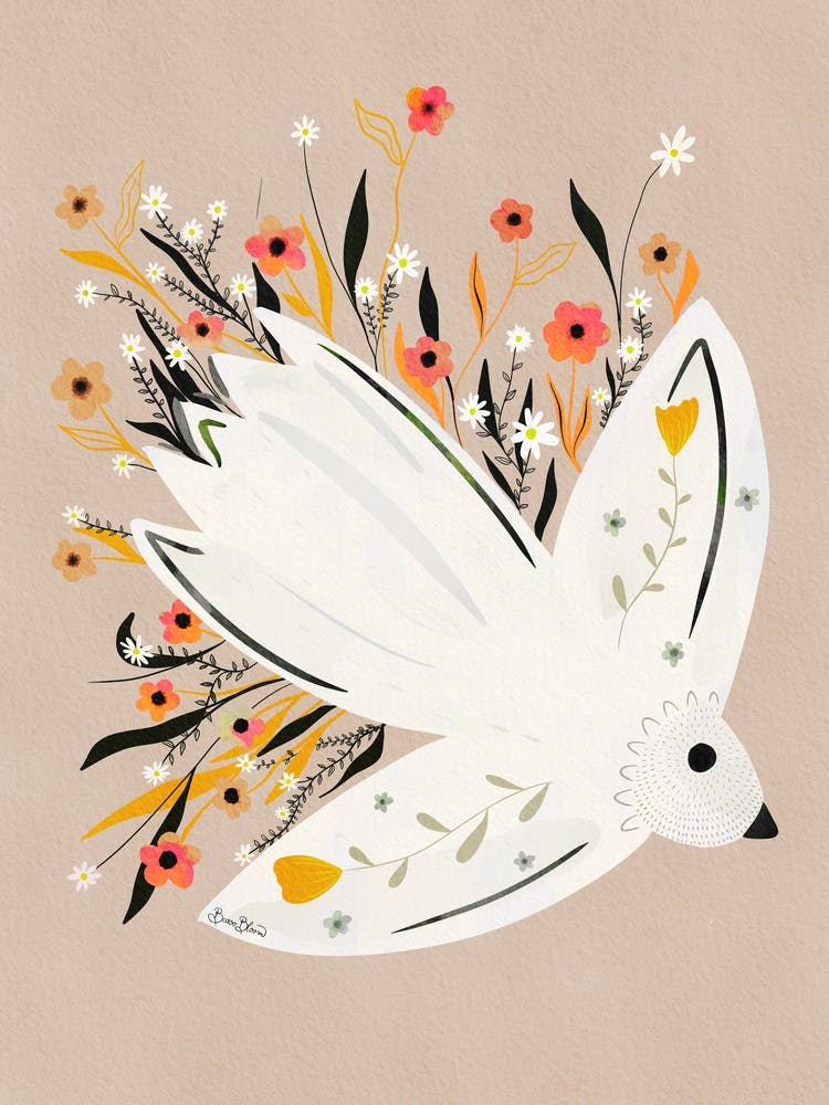 Seaagull Beige - Nordic Bird