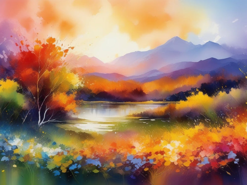 Sunset In The Mountains 8