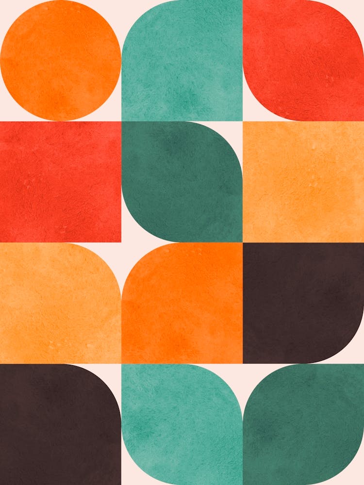 Colorful geometric shapes 5