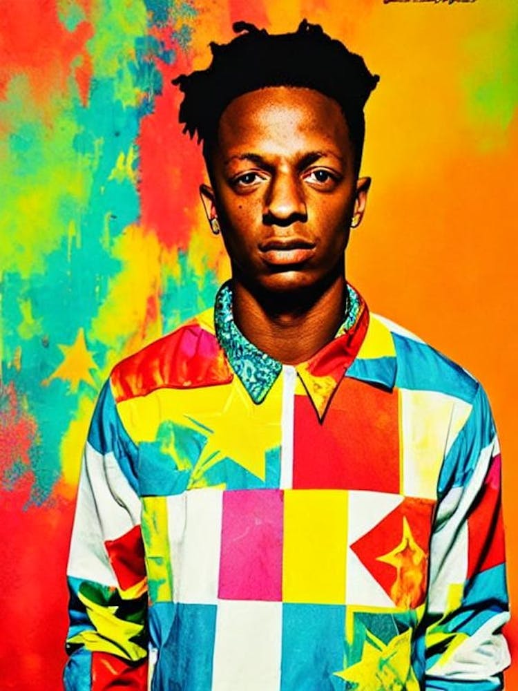 Joey Bada 2 Colourful Pop Art