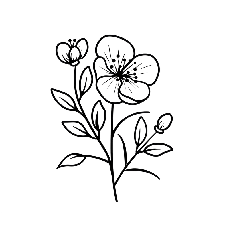 Hawthorn May Birth Month Flower