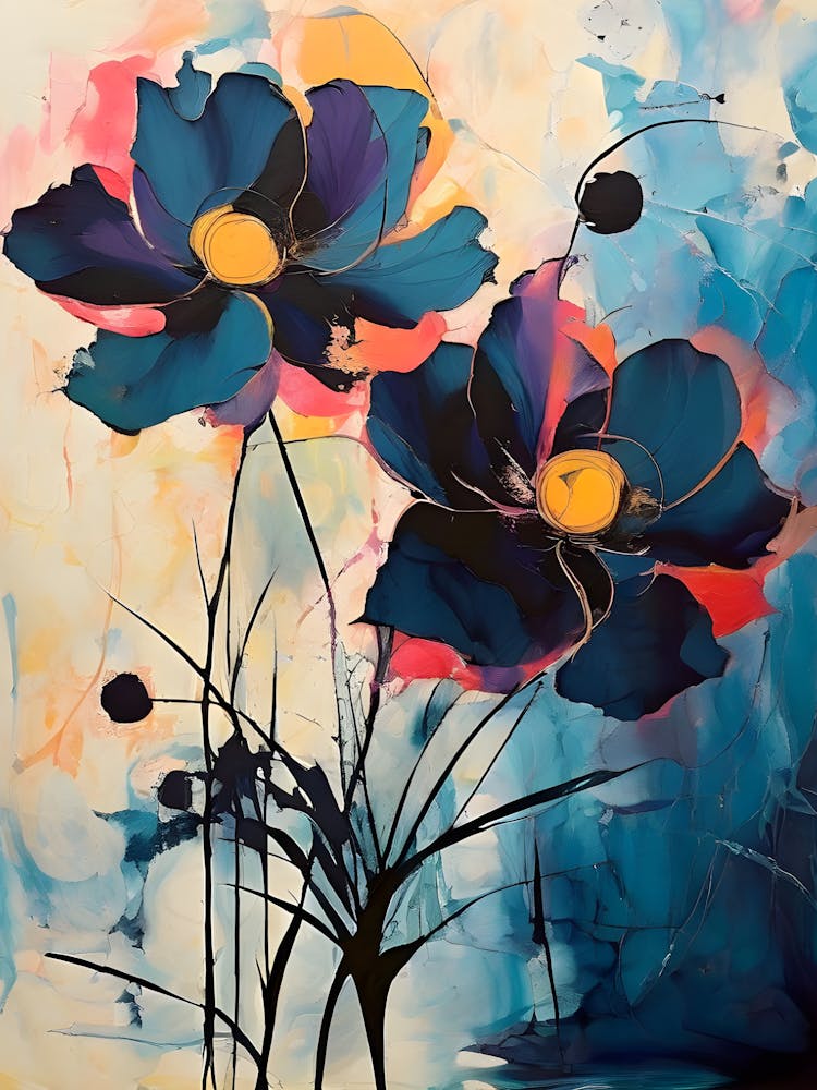 Blue Poppies 4