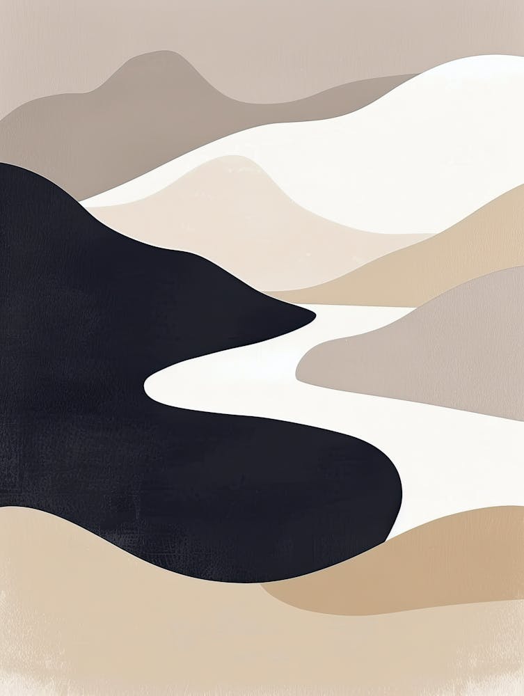 Serene Layers Minimalist Style