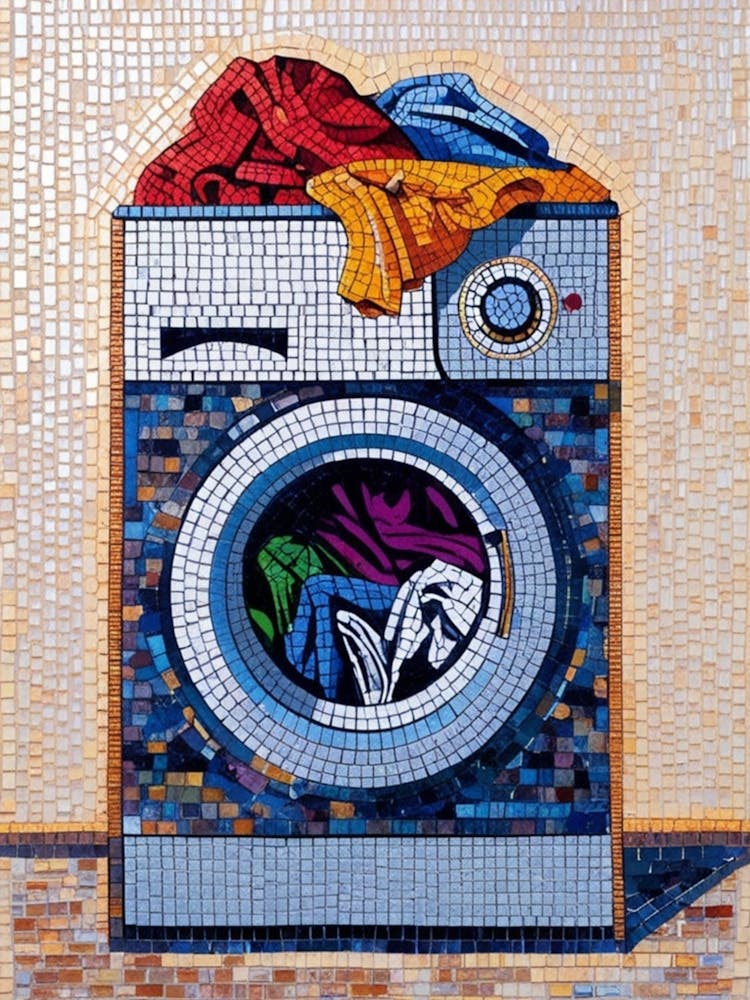 Washing Machine Mosaic 4
