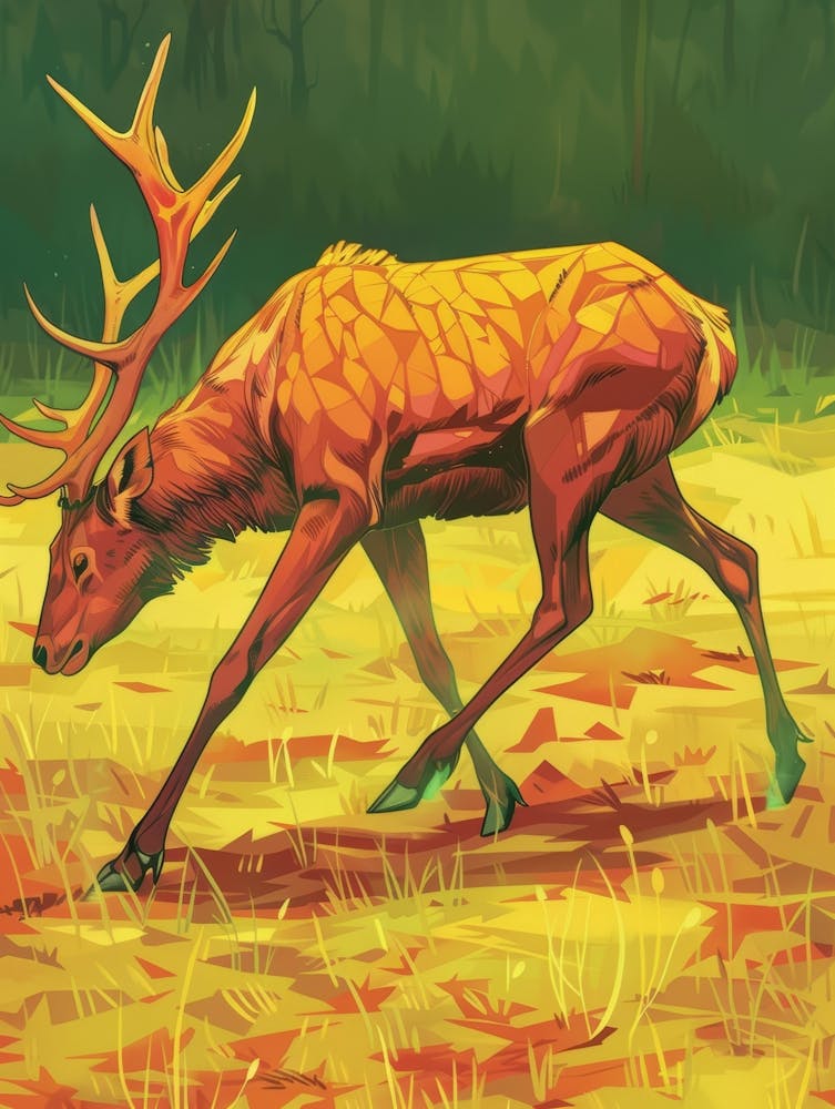 Deer Illustration 10