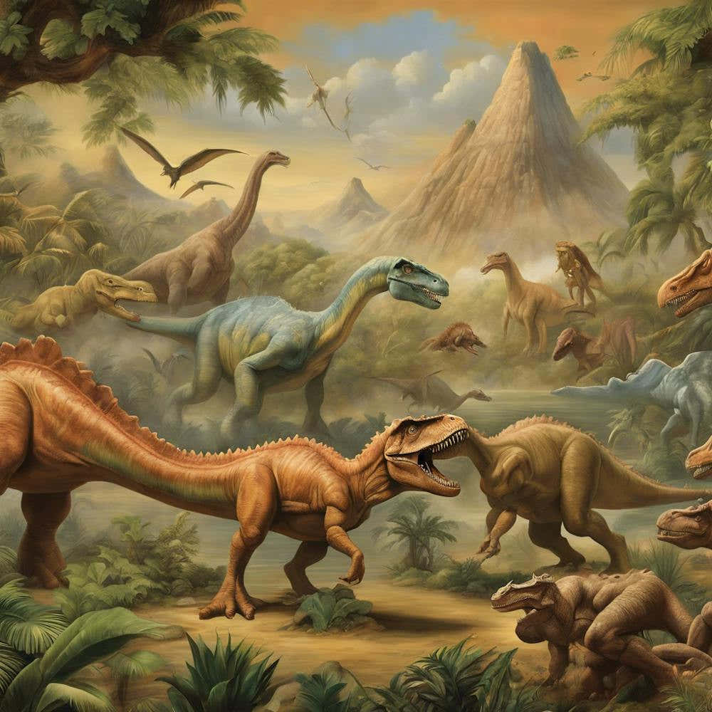 Dinosaurs In The Jungle 7