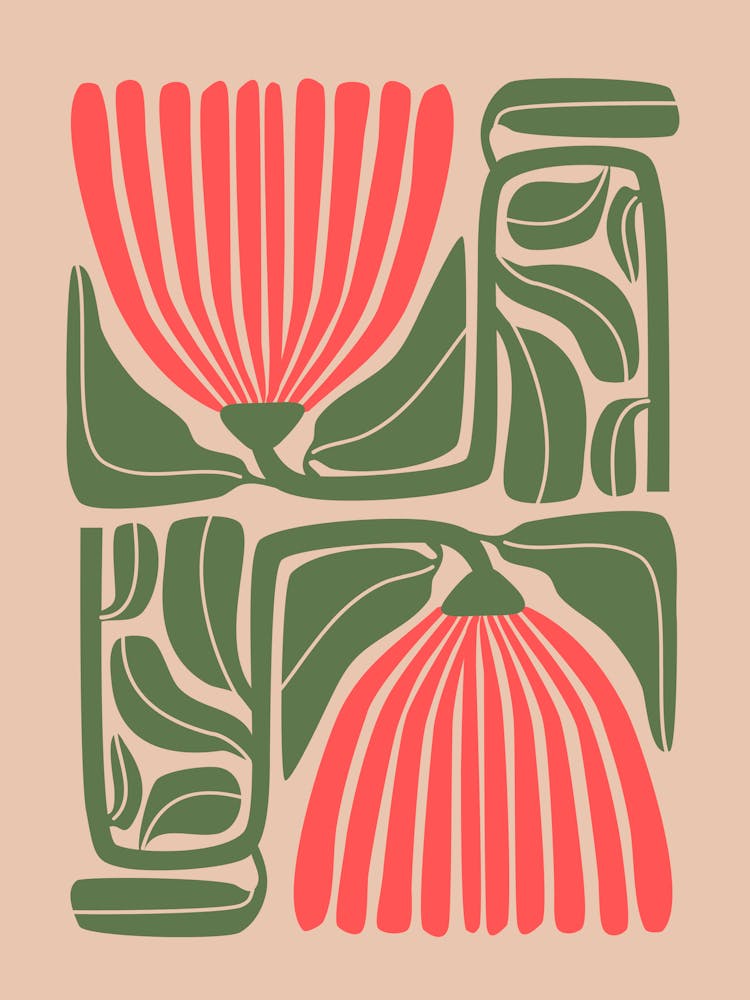 Abstract Flower